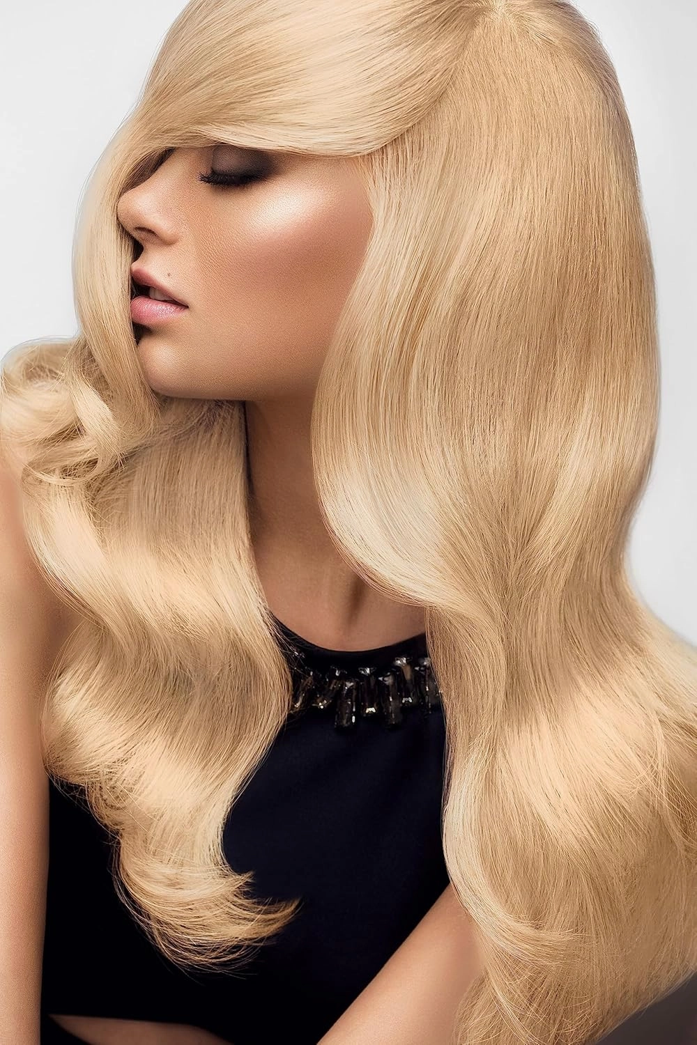 100% Human Remy Tape-In Hair Extensions - #13 Golden Lightest Blonde, 12 Inch, 20 Pieces per Unit