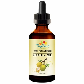 100% Pure Organic Marula Oil 2 oz - Luxury Cold Pressed Unrefined Face Moisturizer For Skin, Hair, Body Care