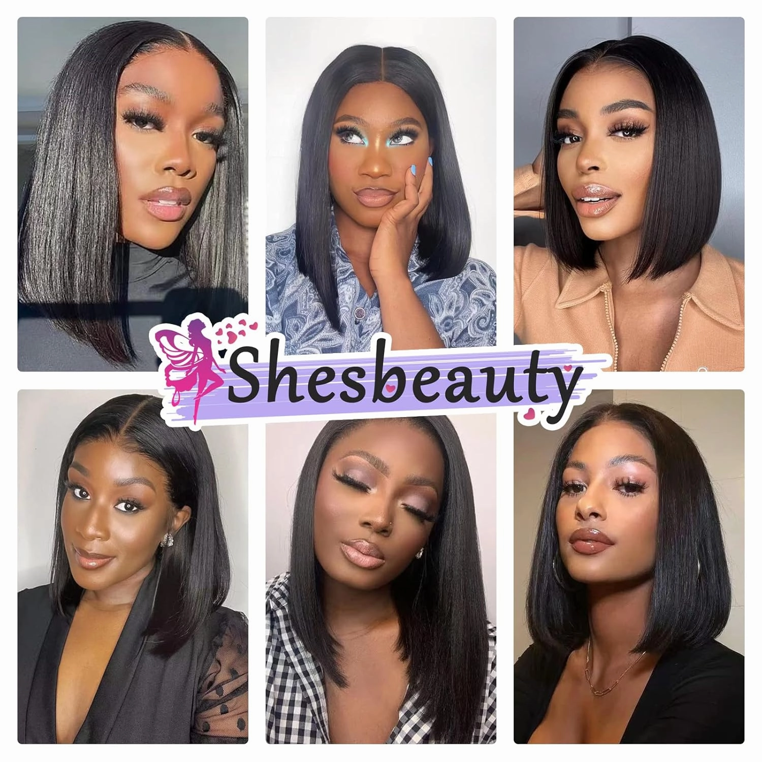 12 Inch Bob Wig Human Hair 13x4 Lace Front Wigs Human Hair Pre Plucked Straight HD Lace Front Wig Short Glueless Wigs Lace Frontal 180 Density Short Wigs for Black Women Bob Wig Natural Color