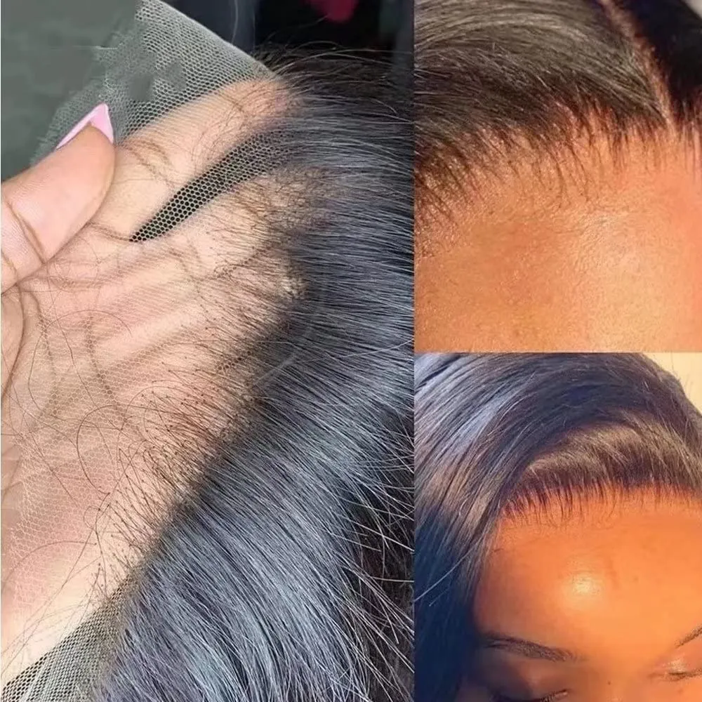 180 Density Jet Black Bouncy Egg Curly 13X6 HD Transparent Lace Front Human Hair Wig for Women HD Invisible Lace Frontal Natural Hairline Glueless Wig Preplucked with Baby Hair Bleached Knots