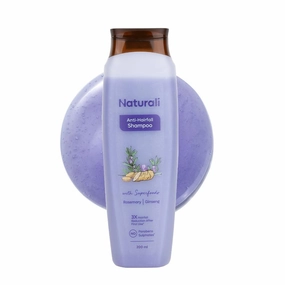 1.IINatur"_aliII Anti Hairfall Shampoo | 3x Hair fall Control | With Rosemary, Biotin and Ginseng | No Sulfate No Paraben | Rosemary Shampoo for Hair Growth | 200 ml