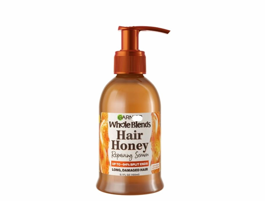1 Pack - Whole Blends Honey Treasures Hair Honey Repairing Leave In Serum, 5.1 fl oz Package May Vary