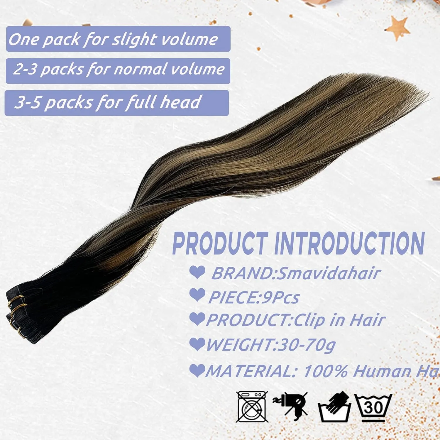 22Inch Ombre Human Hair Extensions Balayage Natural Black with Strawberry Brown 100% Remy Tape in Hair Extensions Seamless Soft Straight Tape in Hair Extensions 60g/20pcs(#1b27/1B)