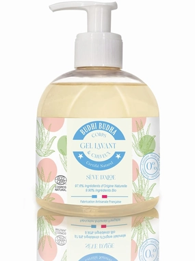 3-in-1 Natural Kids Body Wash, Shampoo, Hand Wash ECOCERT Natural Body Wash - Kids Body Wash, Women's Shower Gel - Kids Shampoo, Kids Bubble Bath, Liquid Hand Soap, Made in France