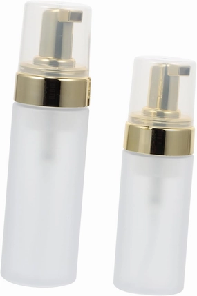 3sets Mouthwash Dispenser Pump Refillable Shampoo Bottles Empty Travel Bottles 2pcs*3 Random Color