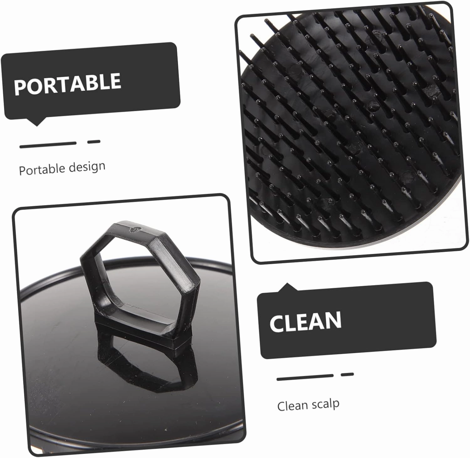 40 Pcs Shampoo Brush Hair Wash Comb Body Scrubbers for Use in Shower Hair Exfoliate Scrub for Scalp Head Massager for Hair Scalp Scrubber for Dandruff Scalp Brush Scalp Massager