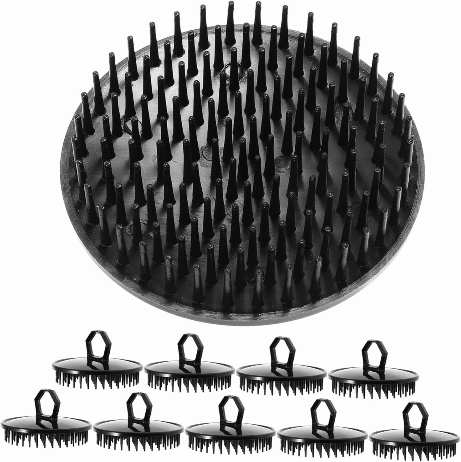 40 Pcs Shampoo Brush Hair Wash Comb Body Scrubbers for Use in Shower Hair Exfoliate Scrub for Scalp Head Massager for Hair Scalp Scrubber for Dandruff Scalp Brush Scalp Massager