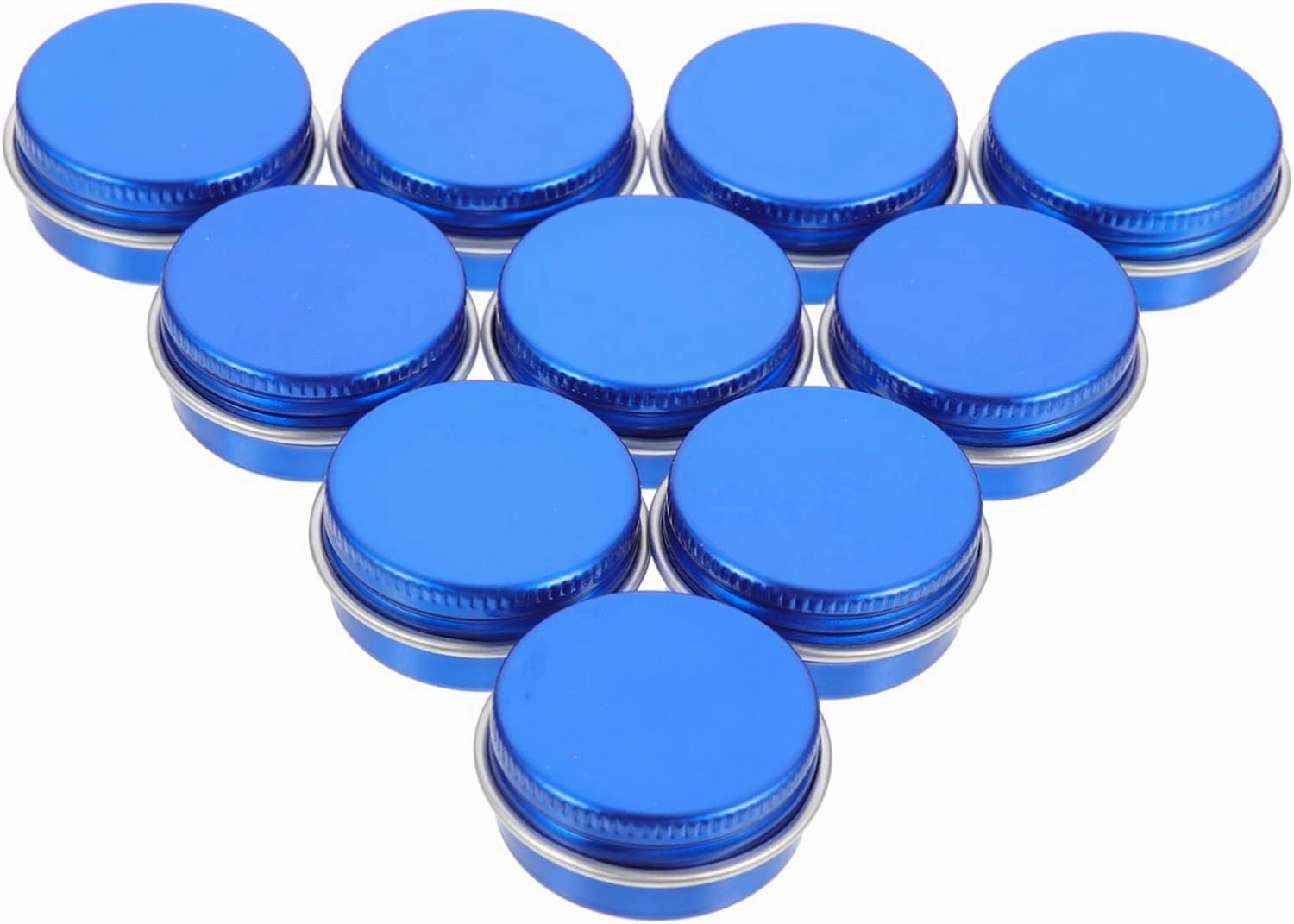 40pcs Small Tins for Lip Balm Creams and Candles Portable Metal Storage Containers Screw Lids for Travel and Projects
