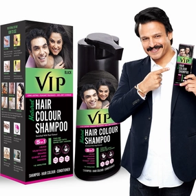 5 in 1 Hair Colour Shampoo base Hair Color 180 ml Black Hair Colour