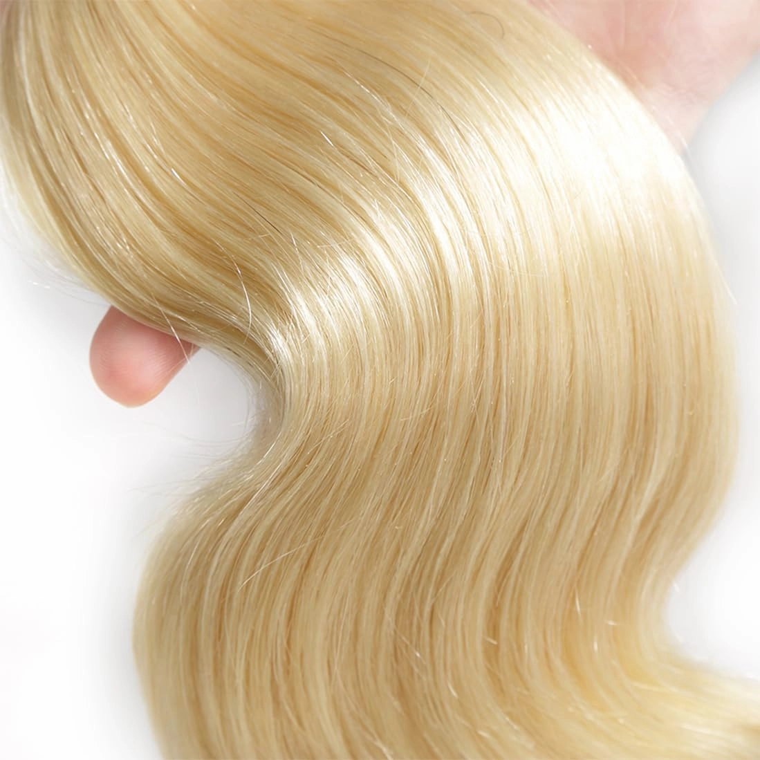 613 Human Hair Bundles Body Wave Blonde Bundles 100% Unprocessed 12A Grade Brazilian Virgin Human Hair 613 Hair Extensions for Women 22 Inch