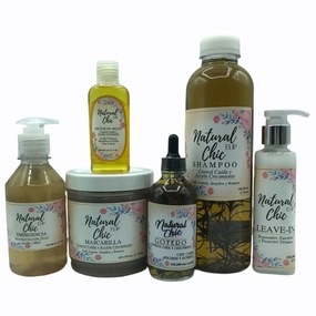 6 Step Hair Loss and Growth Control Kit - Emergency - Argan Nectar Oil - Mask - Shampoo - Dropper - Leave-In - hydrates - shines - softens - nourishes - loss control and growth