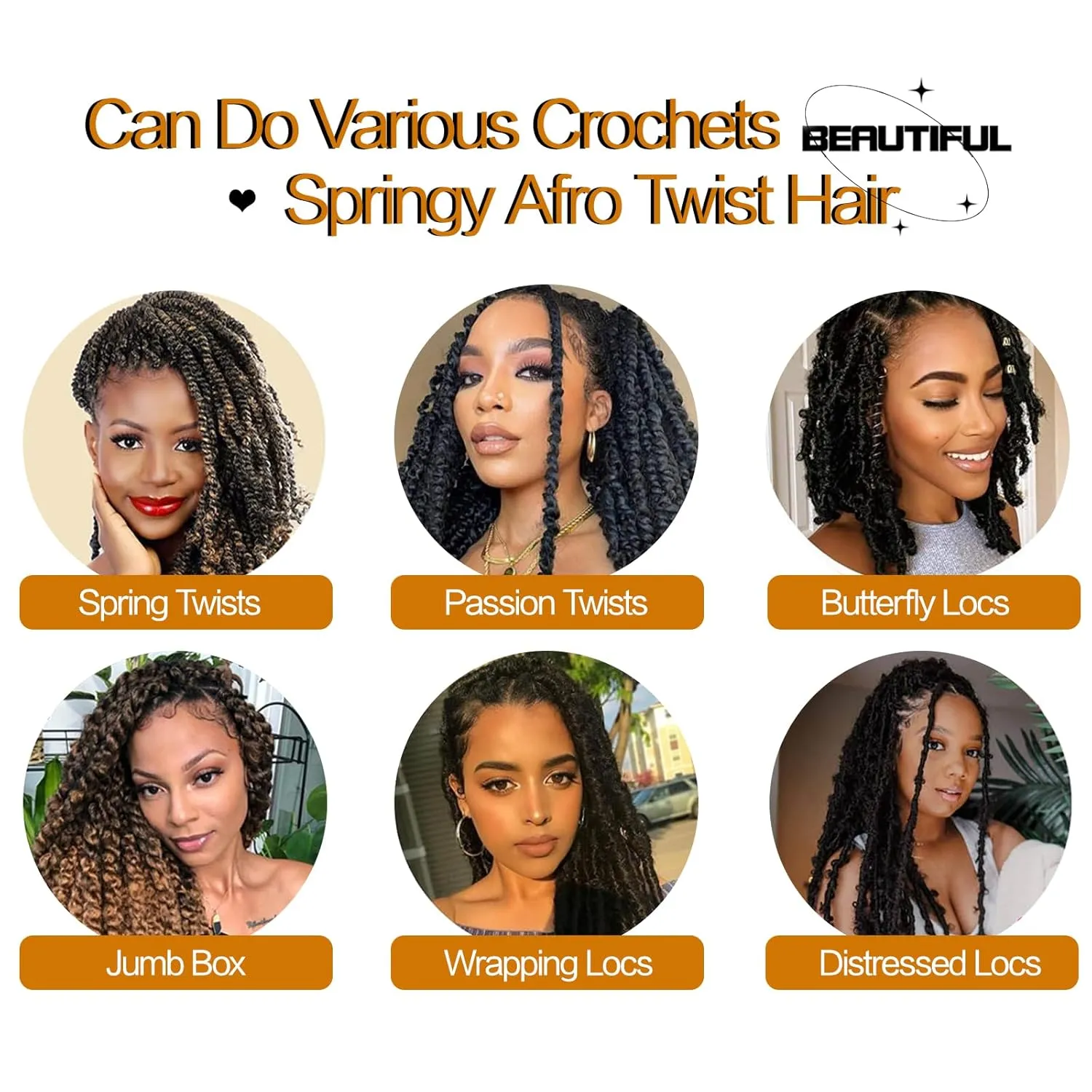 8 Inch Springy Afro Twist Hair 8 Packs Marley Twist Braiding Hair For Mini Twist Synthetic Soft Locs Afro Kinky Curly Braiding Hair Extensions Cuban Twist Hair(8 Inch,8Pack,2#)