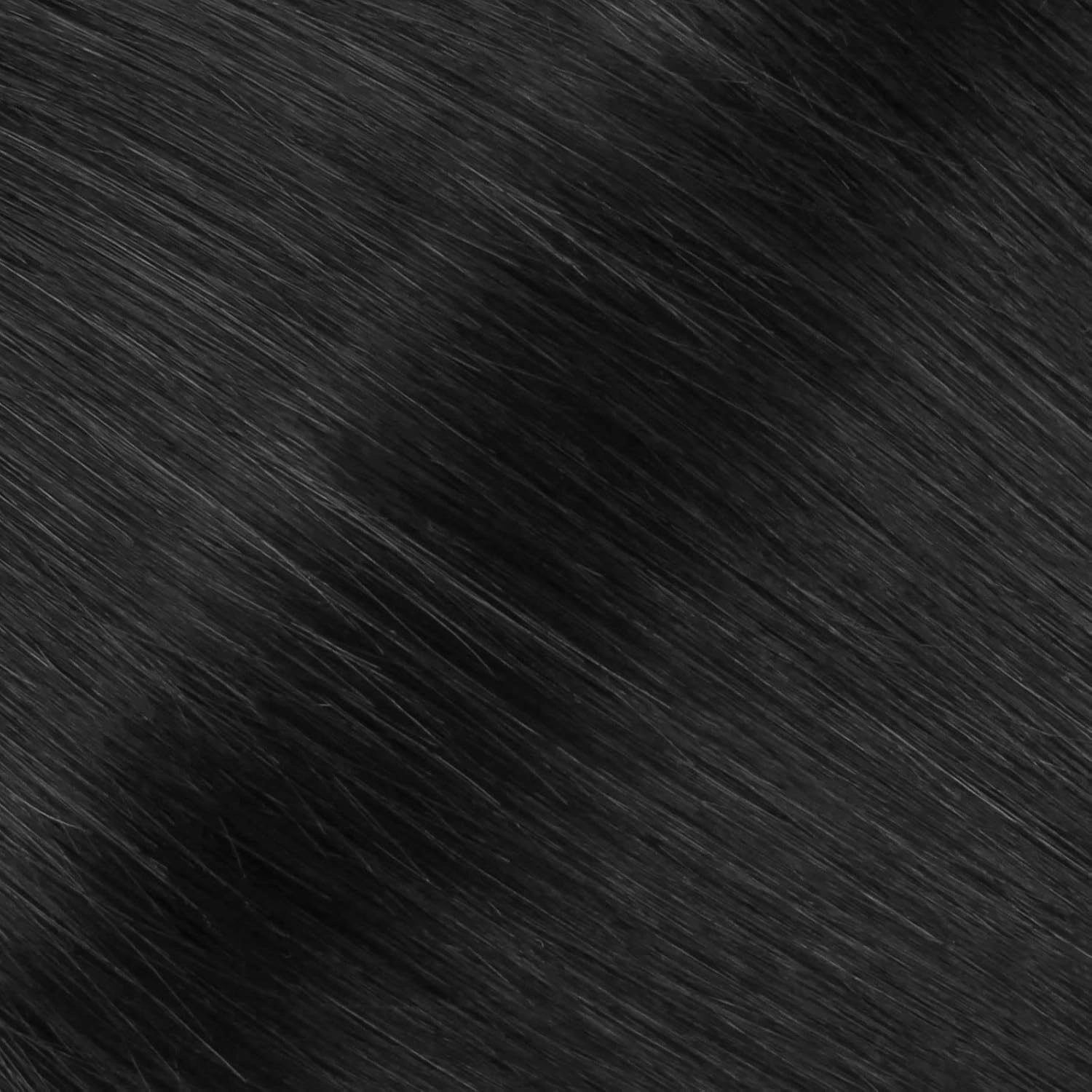 ABH AmazingBeauty Invisible Silky Straight Remy Natural Hair Extensions Tips I Tip Human Hair Straight Jet Black 50g 50strands 22 Inch