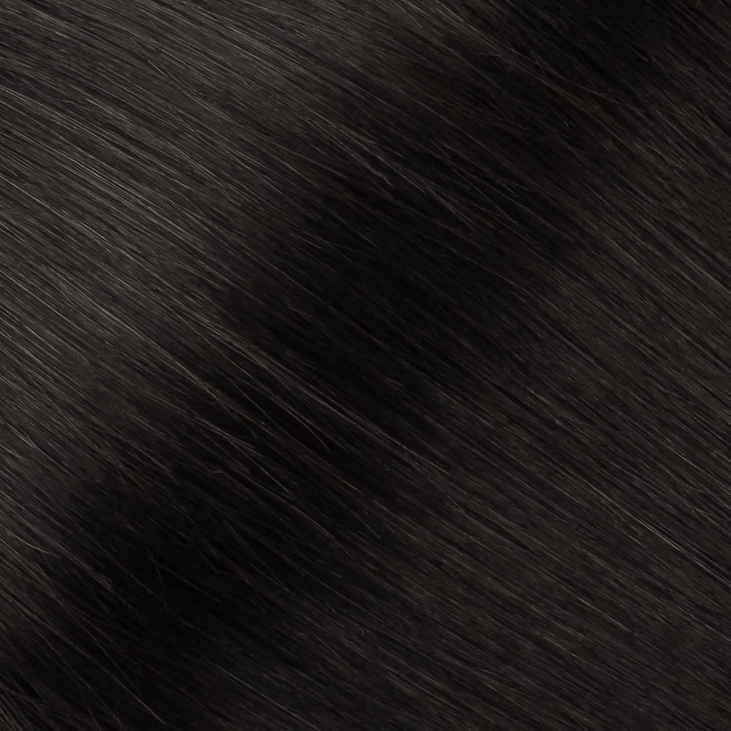ABH AmazingBeauty Real Human Hair I Tip Extensions - 50 Grams Tip Fusion, 100 Strands, 14 Inch #1B Off Black Soft Natural Remy Hair
