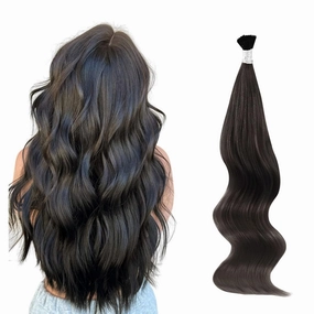 ABH AmazingBeauty Real Human Hair I Tip Extensions - 50 Grams Tip Fusion, 100 Strands, 14 Inch #1B Off Black Soft Natural Remy Hair