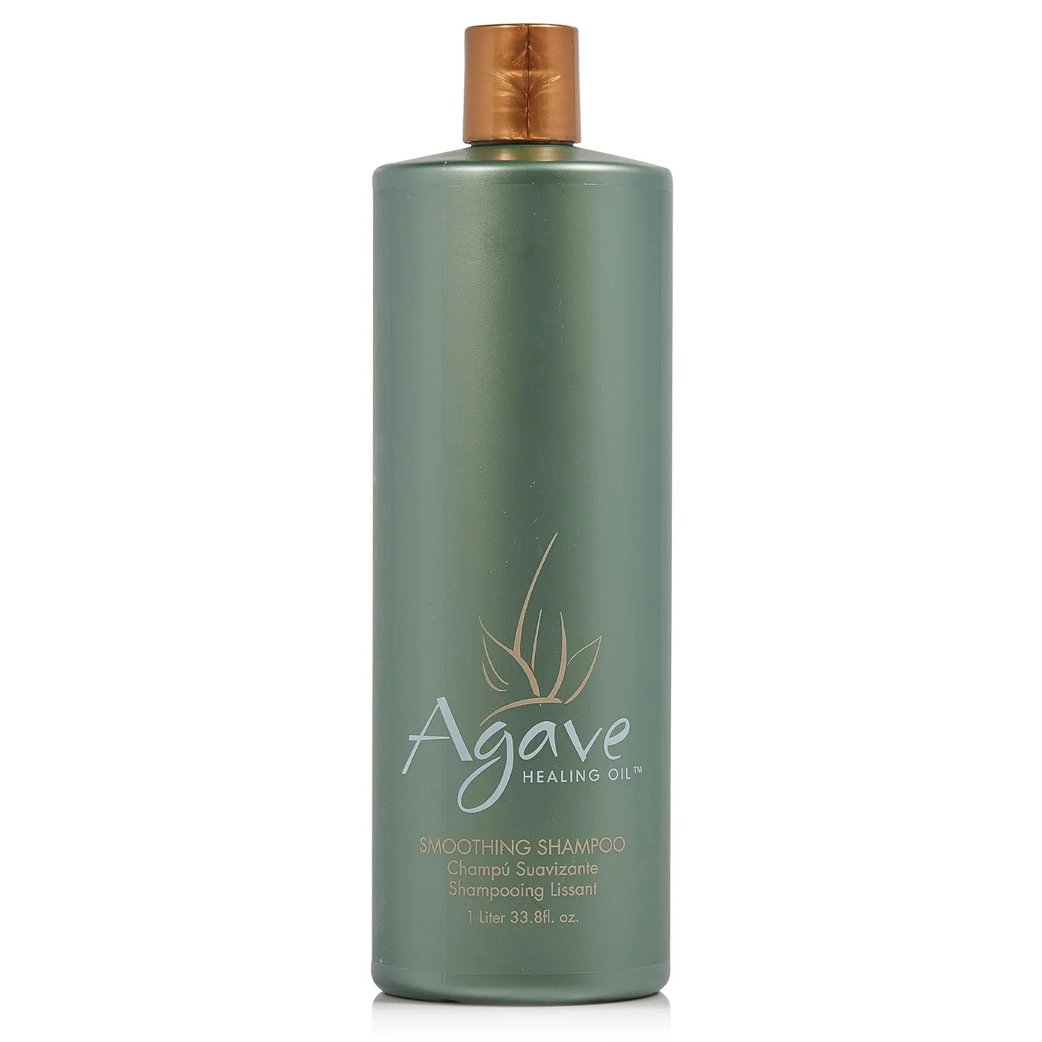 Agave Smoothing Shampoo Hydrating & Frizz Control, Color-Safe, Sulfate-Free