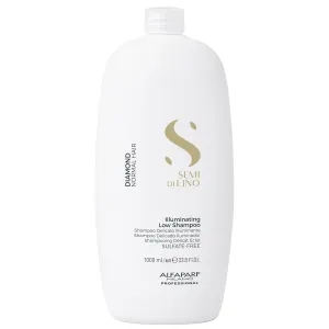 Alfaparf Milano Semi Di Lino Diamond Shine Illuminating Sulfate Free Shampoo - Adds Gloss and Shine - Paraben and Paraffin Free - Safe on Color Treated Hair - Professional Salon Quality