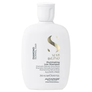 Alfaparf Milano Semi Di Lino Diamond Shine Illuminating Sulfate Free Shampoo - Adds Gloss and Shine - Paraben and Paraffin Free - Safe on Color Treated Hair - Professional Salon Quality