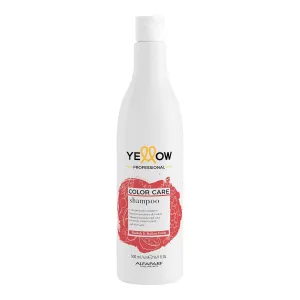 Alfaparf Milano Yellow Professional Color Care Shampoo - Hair Color Protection - Protects from UV Rays and Heat Damage - Adds Brilliant Shine (16.9 fl oz / 500ml)