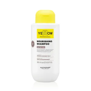Alfaparf Milano Yellow Professional Moisturizing Shampoo for Dry Hair - Anti-Frizz Shampoo that Nourishes, Hydrates, and Replenishes Hair - Adds Shine - Vegan (16.9 fl oz / 500ml)