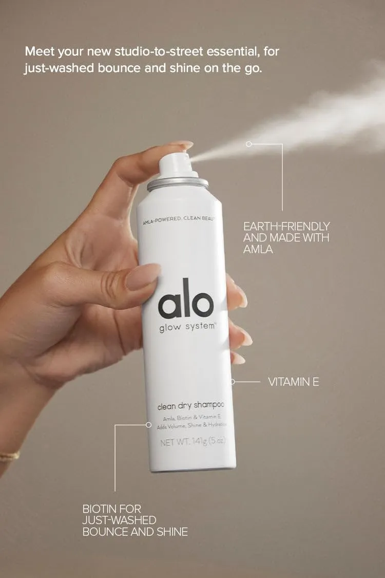 Alo Yoga Alo Restore and Refresh Dry Shampoo (5 Oz)   Travel Size (1.5 Oz) - Powerfully Lifting and PFA Free, Revives and Volumizes Hair - Set of 2
