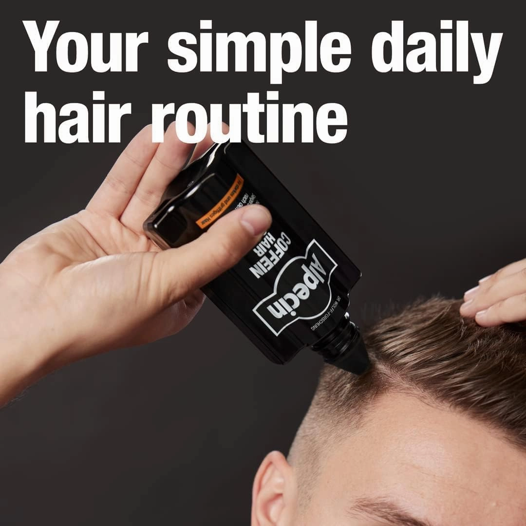 Alpecin Caffeine Hair Booster With New Fragrance 6.76 Fl Oz | Performance Enhancer | Promotes Natural Growth and Thickness | Energizes Scalp