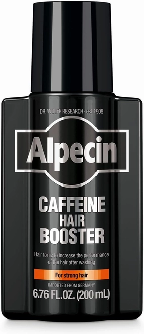 Alpecin Caffeine Hair Booster With New Fragrance 6.76 Fl Oz | Performance Enhancer | Promotes Natural Growth and Thickness | Energizes Scalp