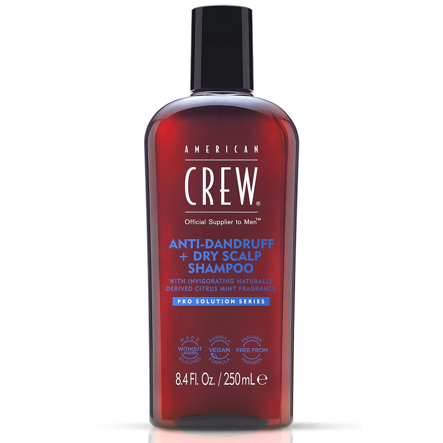 American Crew Anti-Dandruff   Dry Scalp Shampoo for Men, Citrus Mint Scent, 8.4 fl oz