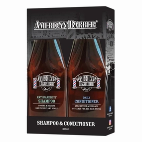American Barber Anti Dandruff Duo Shampoo And Conditioner 300ML