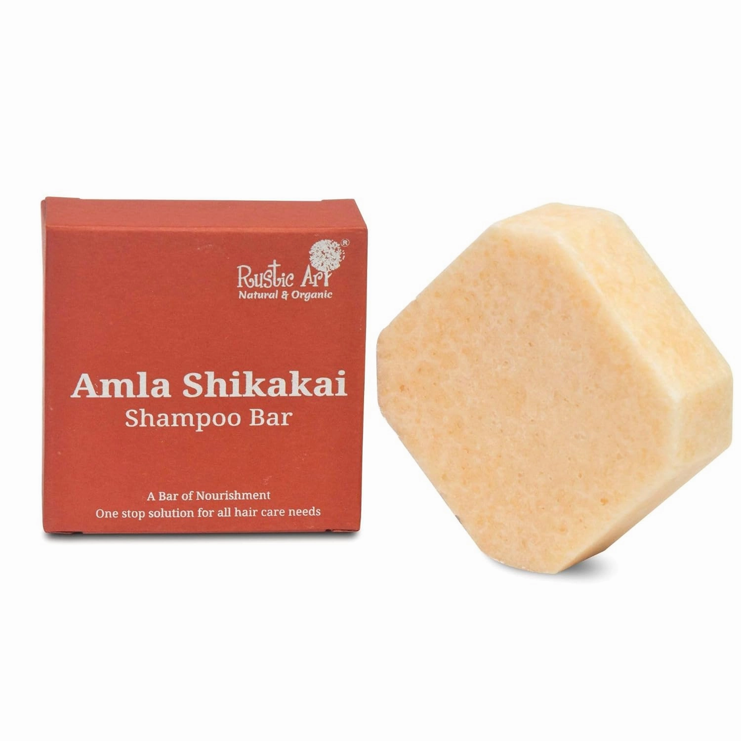 Amla Shikakai Organic Shampoo Bar | Methi (Fenugreek), Ginger, Mango Butter | Detangles | Sulfate, Paraben & Added Fragrance Free | Natural & Organic Essential For Women & Men | 2.65 Oz