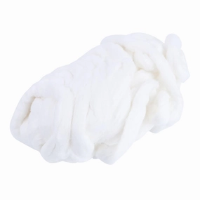 Angoily 2 Rolls Salon Grade Cotton Strips Pure Cotton Soft Strong Ideal for Shampoo Cape Nail Polish Remover Makeup Wipes