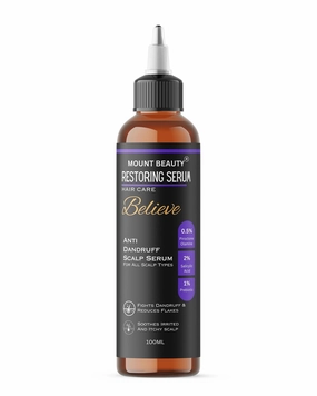 Anti-Dandruff Scalp Serum Leave On Restoring Serum, Scalp Treatment Targets Dandruff Symptoms & Leaves Head Feeling Hydrated & Soothed, Serum Provides Flake & Itch Relief3.4 fl. oz