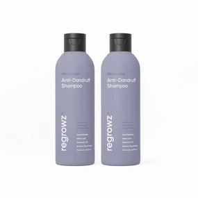 Anti Dandruff Shampoo 7.6fl oz - Pack of 2 - For Dry, Itchy Scalp - Itch Relief Treatment & Removes Flakes - Moisturises for Healthy Vibrant Hair