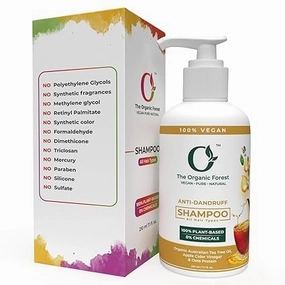Anti Dandruff Shampoo - Sulfate-Free, Dry Scalp Soothing, Itchy Scalp Relief, Tea Tree Oil & Apple Cider Vinegar, Paraben Free Shampoo