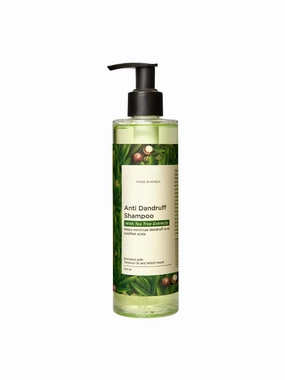 Anti Dandruff Shampoo With Tea Tree Extracts, Minimizes Dandruff Flakes, Soothes Itchy & Dry Scalp, Makes Hair Soft, Smooth & Silky, Made In Korea (250 Ml)