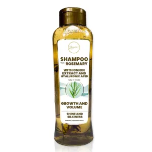 Anyeluz Rosemary Shampoo – Strengthens Hair, Fights Damage from Styling, Natural Formula for Daily Use, Suitable for All Hair Types