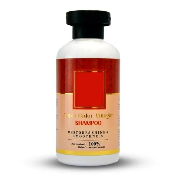 Apple Cider Vinegar Shampoo, Restores Shine & Smoothness, 200 ml