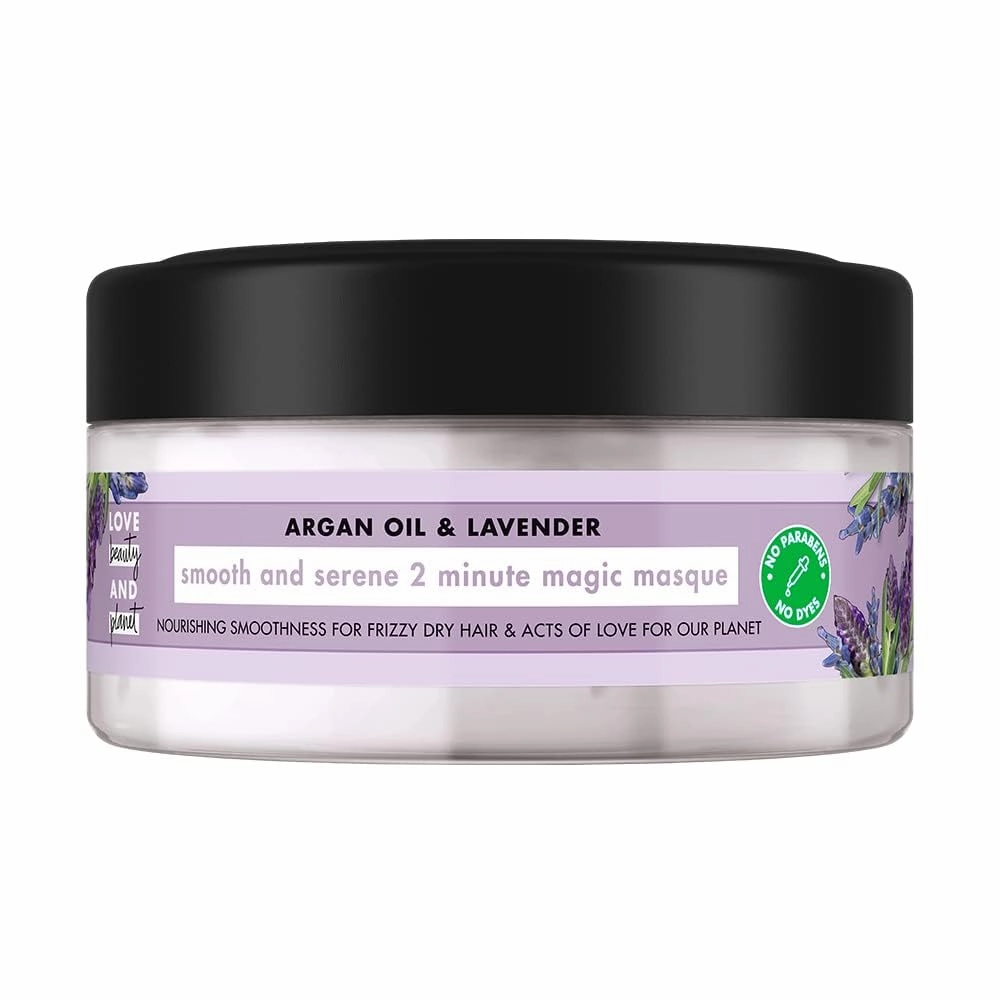 Argan Oil & Lavender Hair Mask for dry & frizzy hair, Paraben Free - 200ml