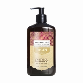 Arganicare | Castor Range | GROWTH ACCELERATOR SHAMPOO | Castor | Fight Against Hair Breaks and Breakage | Promotes Growth | High Hydration | All hair types | 13.53 fl oz
