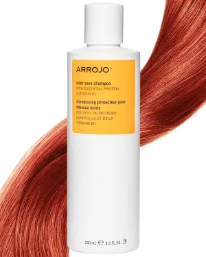 Arrojo Color Save Shampoo – Sulfate & Paraben-Free Color Protect Shampoo – Protects Vibrancy, Adds Smoothness & Shine for All Hair Types, 8.5 fl. oz.