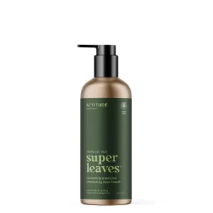 ATTITUDE Nourishing Hair Shampoo with Essential Oils, EWG Verified, Plant and Mineral-Based Ingredients, Vegan Beauty Products, Refillable Aluminum Bottle, Bergamot and Ylang Ylang, 16 Fl Oz