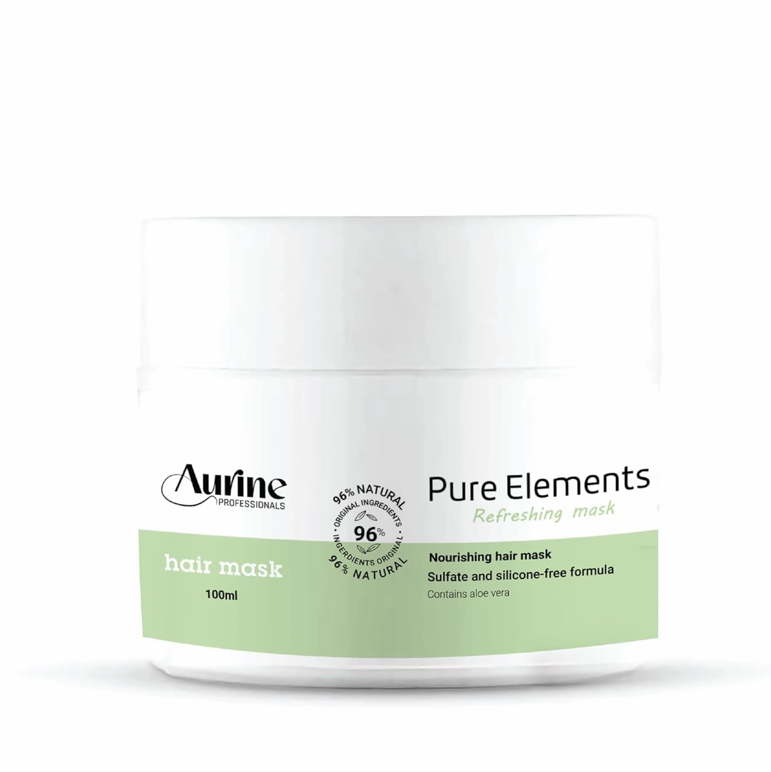 Au-rine Professionals Elements Renewing Dull Hair Mask 100 Ml Nourishing, Moisturizing Hair Treatment Sulfate, Silicone & Paraben Free 96% Natural Origin Ingredients