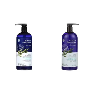 Avalon Organics Biotin B-Complex Thickening Shampoo, 32 Fl Oz Conditioner, 32 Fl Oz