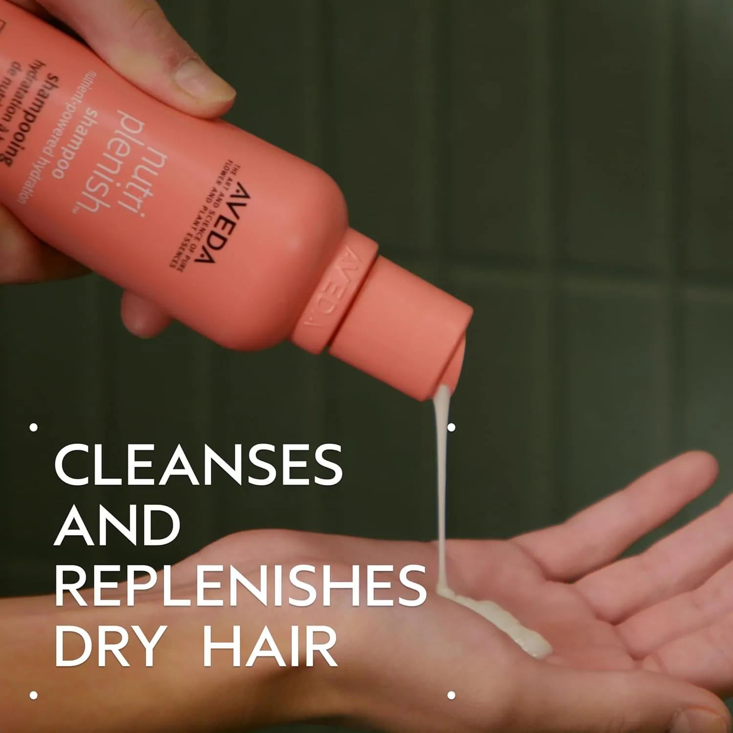 Aveda Nutriplenish Shampoo Light Moisture | Superfood Shampoo for Dry Hair | Organic Pomegranate Oil, Coconut Oil, Mango Butter | 94% Naturally Derived*
