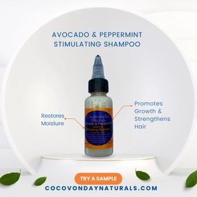 Avocado & Peppermint Stimulating Shampoo Sample