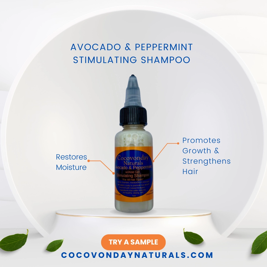 Avocado & Peppermint Stimulating Shampoo Sample