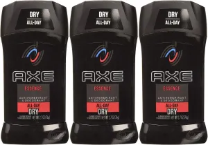 Axe Antiperspirant Stick Essence - 2.7 oz, Pack of 3