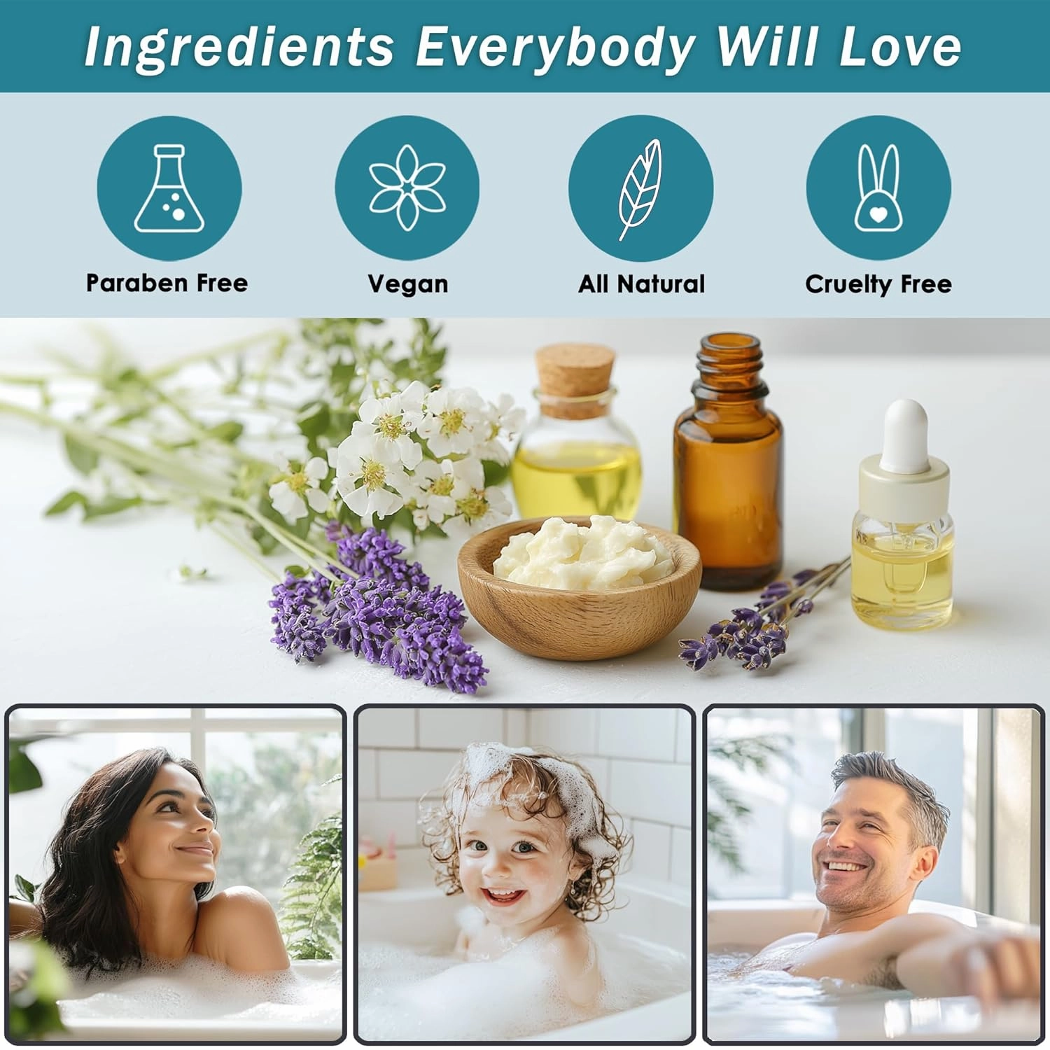 Bath Spa Gift Sets - Luxury Basket With Jasmine & Lavender - Spa Kit Includes Wash, Bubble Bath, Lotion, Bath Salts, Body Scrub, Body Spray, Shower Puff, Bathbombs, Soap and Towel