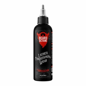 Beard Octane: Fabricator Beard Wash - Beard Shampoo - Cleans & Moisturizes w/Shea Butter & Jojoba - Healthy Softer Beards - Made in USA