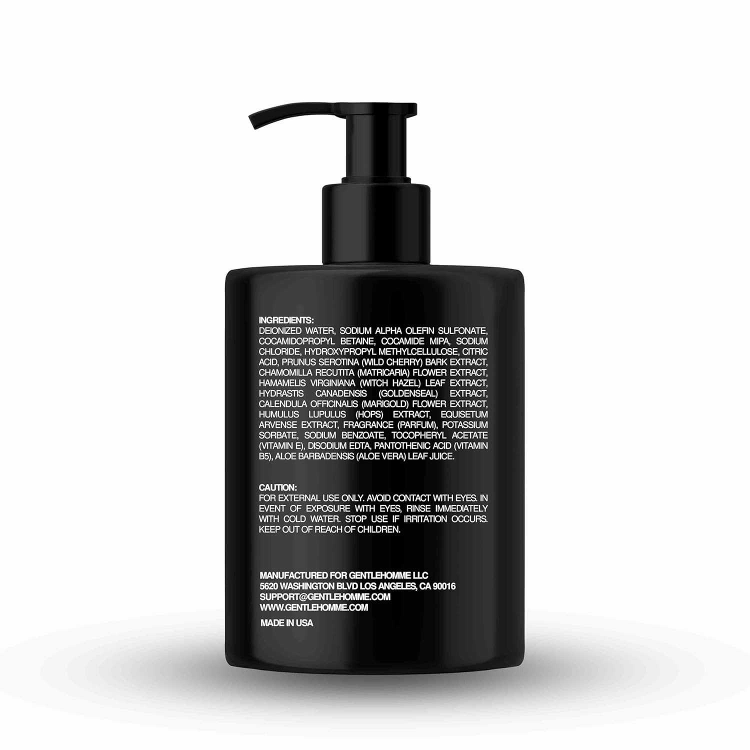 Beard Shampoo - Men’s Beard Wash - Hydrate, Cleanse, Soften & Strengthen - For Itchy & Flaky Facial Hair - With Witch Hazel - All Skin & Beard Types - Vegan - Amber Leather Scent - 8oz